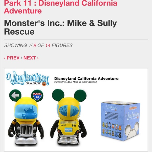 Park series 11 Vinylmations (8 figurines) - Picture 6 of 9